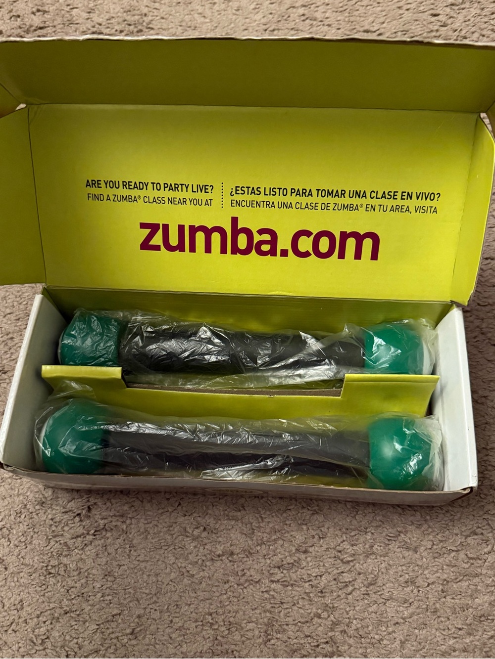 1 lb. Zumba Toning Sticks